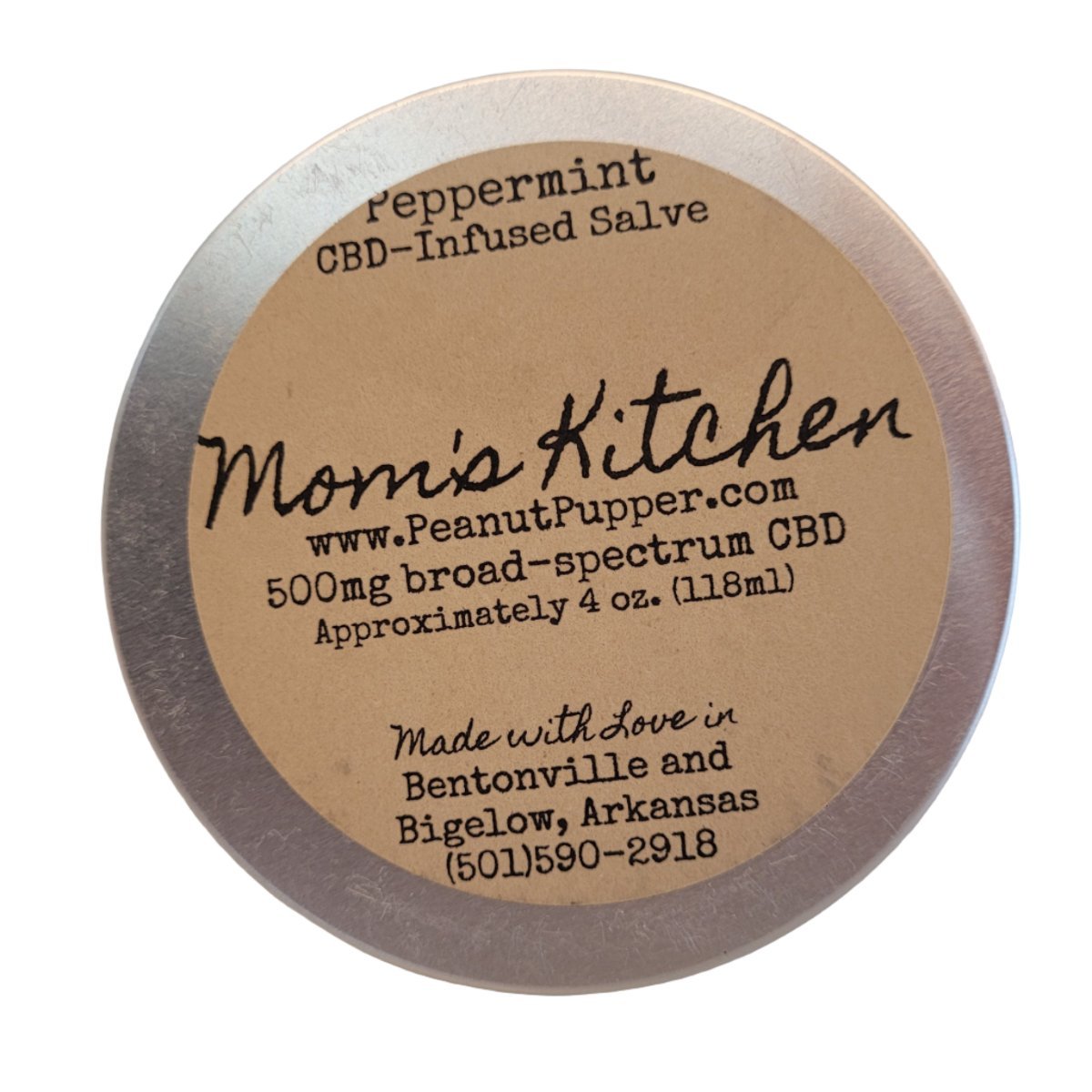 CBD - Infused Salve, Original Strength - Peanut Pupper