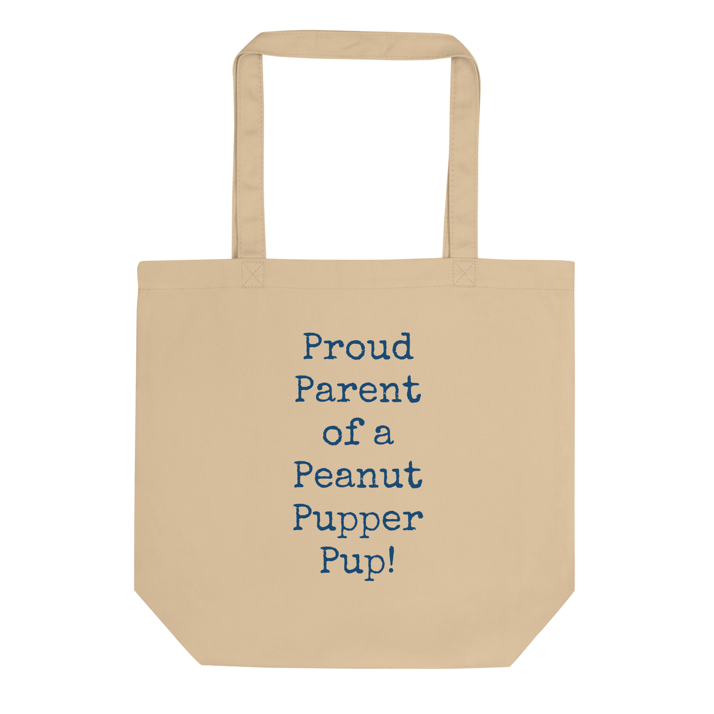 Eco Friendly Tote Bag - Peanut Pupper