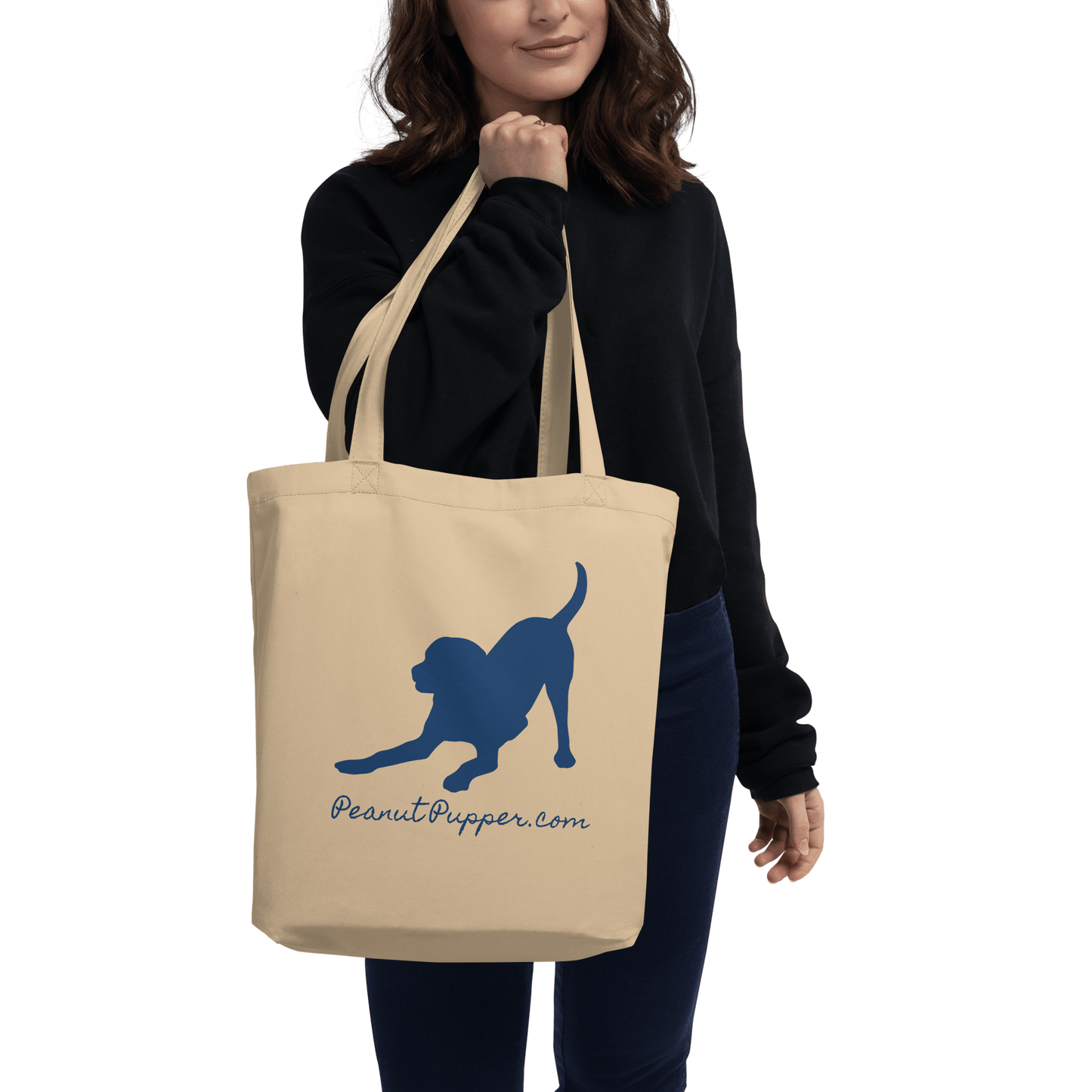 Eco Friendly Tote Bag - Peanut Pupper