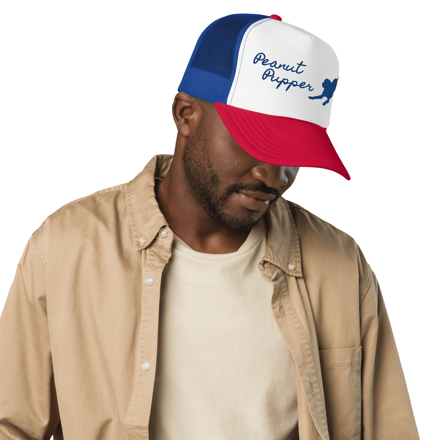 Foam Trucker Hat - Peanut Pupper