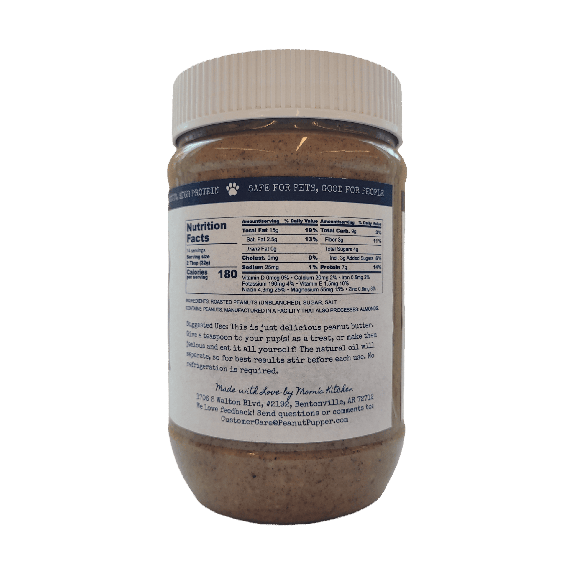 Peanut Pupper Just Delicious Peanut Butter - Peanut Pupper