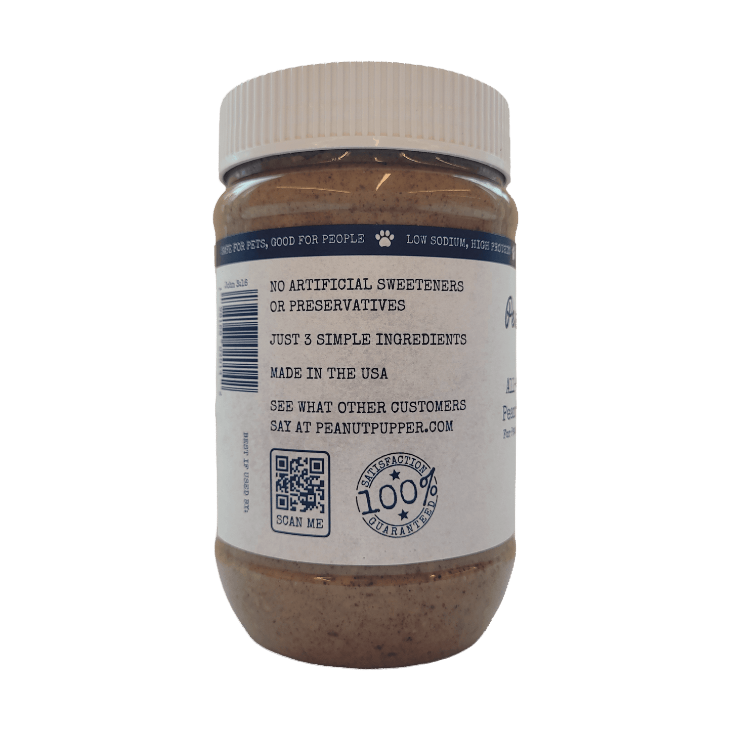 Peanut Pupper Just Delicious Peanut Butter - Peanut Pupper