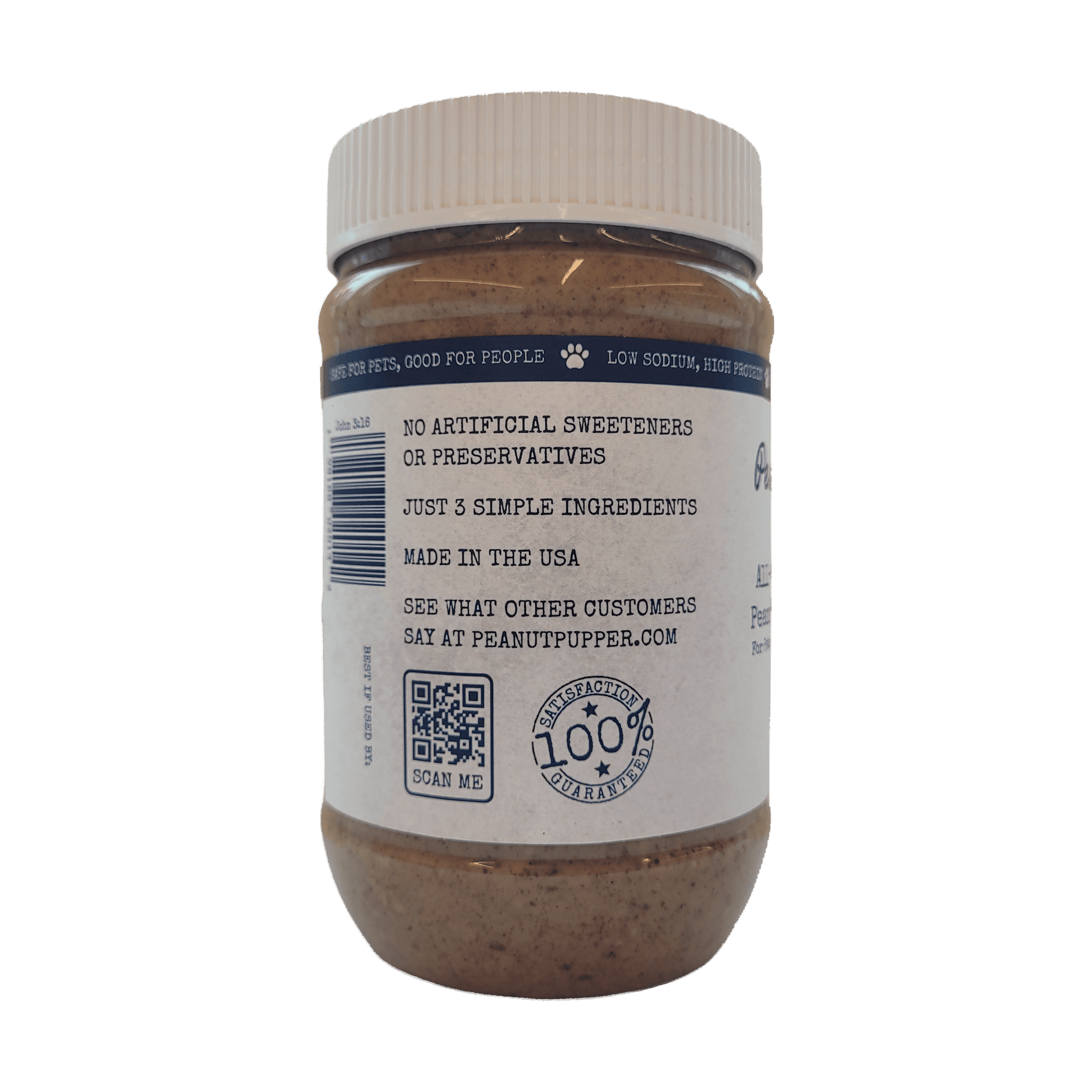 Peanut Pupper Just Delicious Peanut Butter - Peanut Pupper