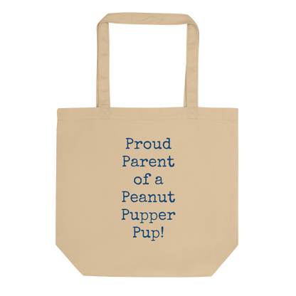 Eco Friendly Tote Bag - Peanut Pupper