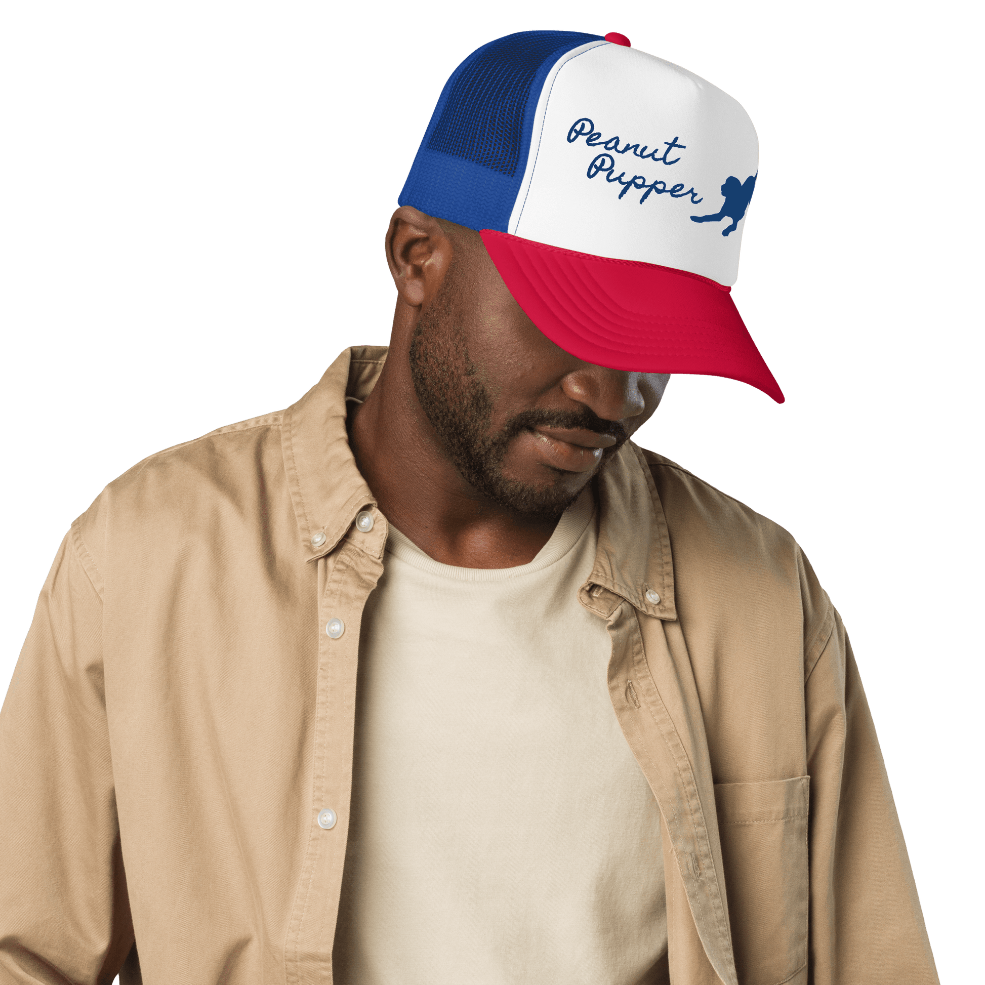 Foam Trucker Hat - Peanut Pupper